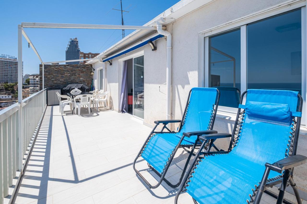 Apartamento Penthouse Bella Vista Benidorm Exterior foto